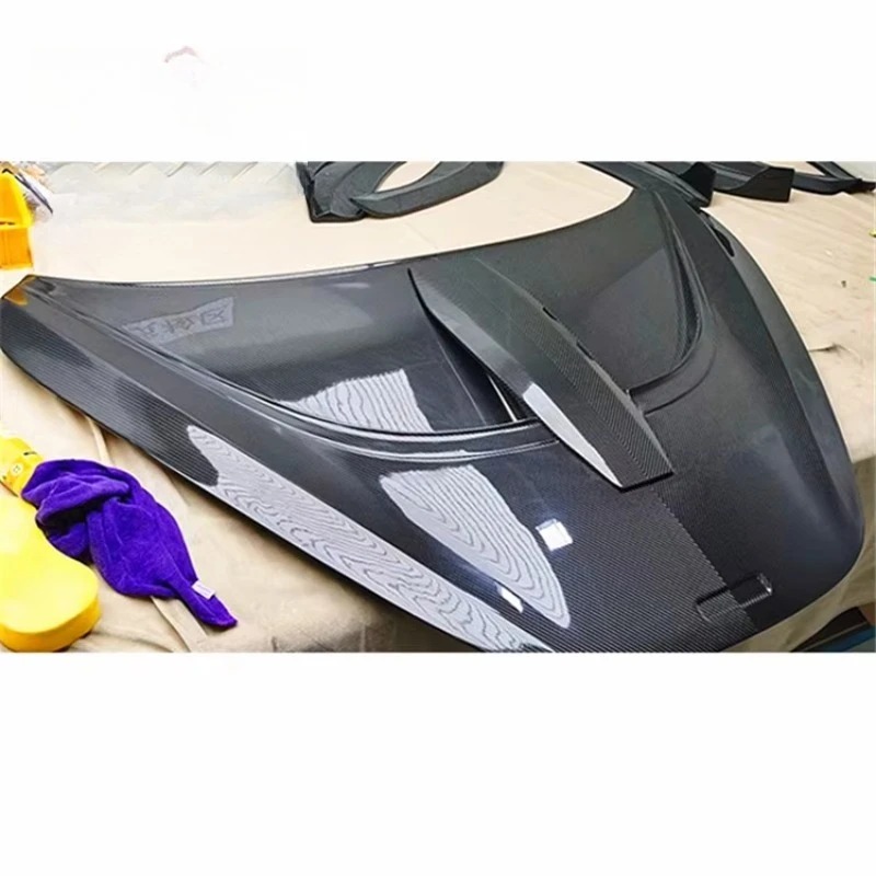 For  720S Coupe Spider Upgrade N Style Carbon Fiber Hood Front Trunk Lid